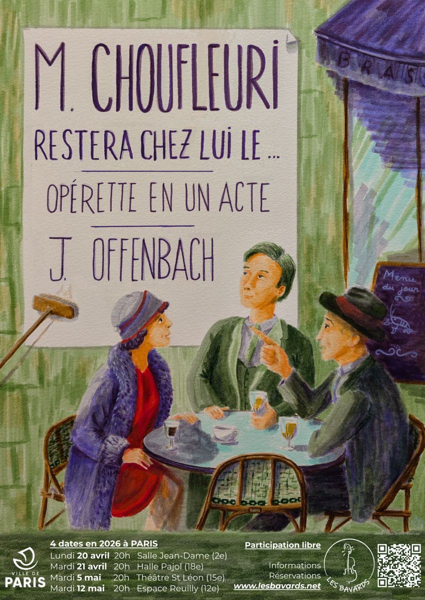 Affiche M. Choufleuri - saison 2026